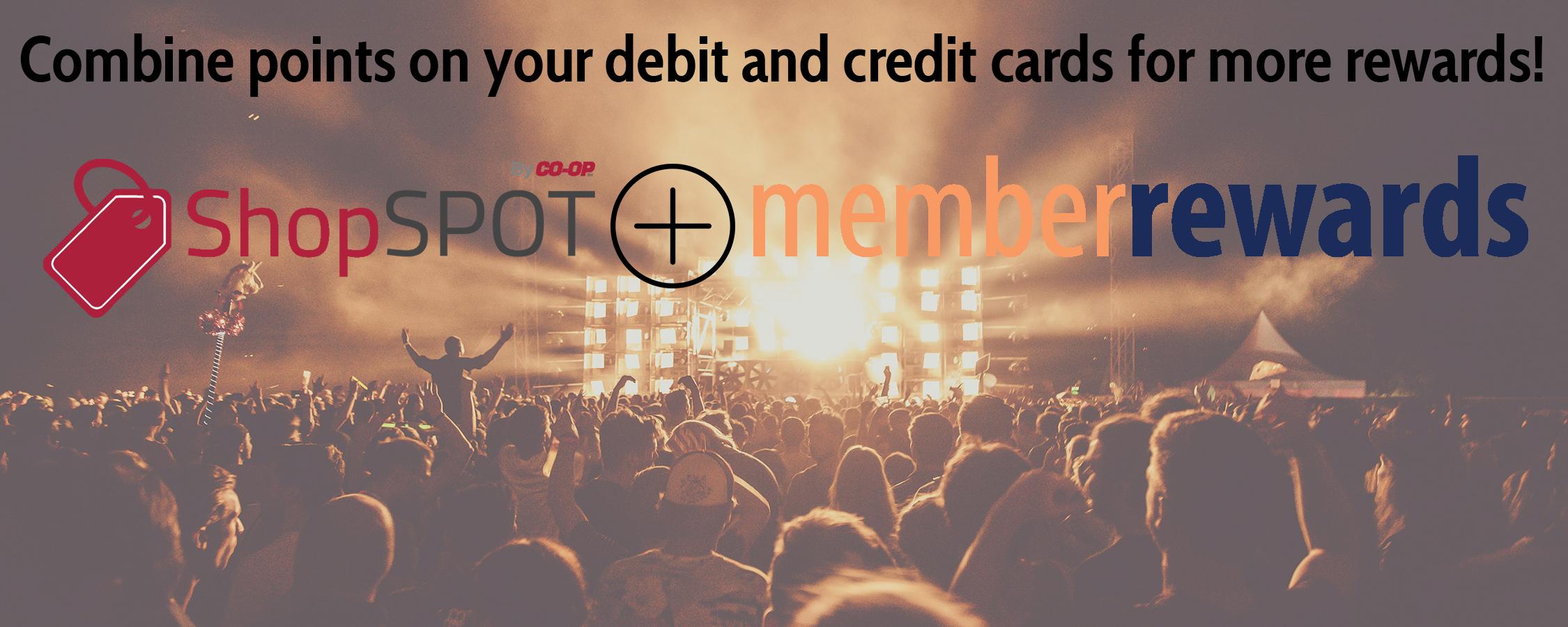 combine your debit and credit card rewards