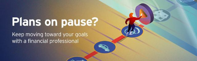 keep moving forward with a financial professional